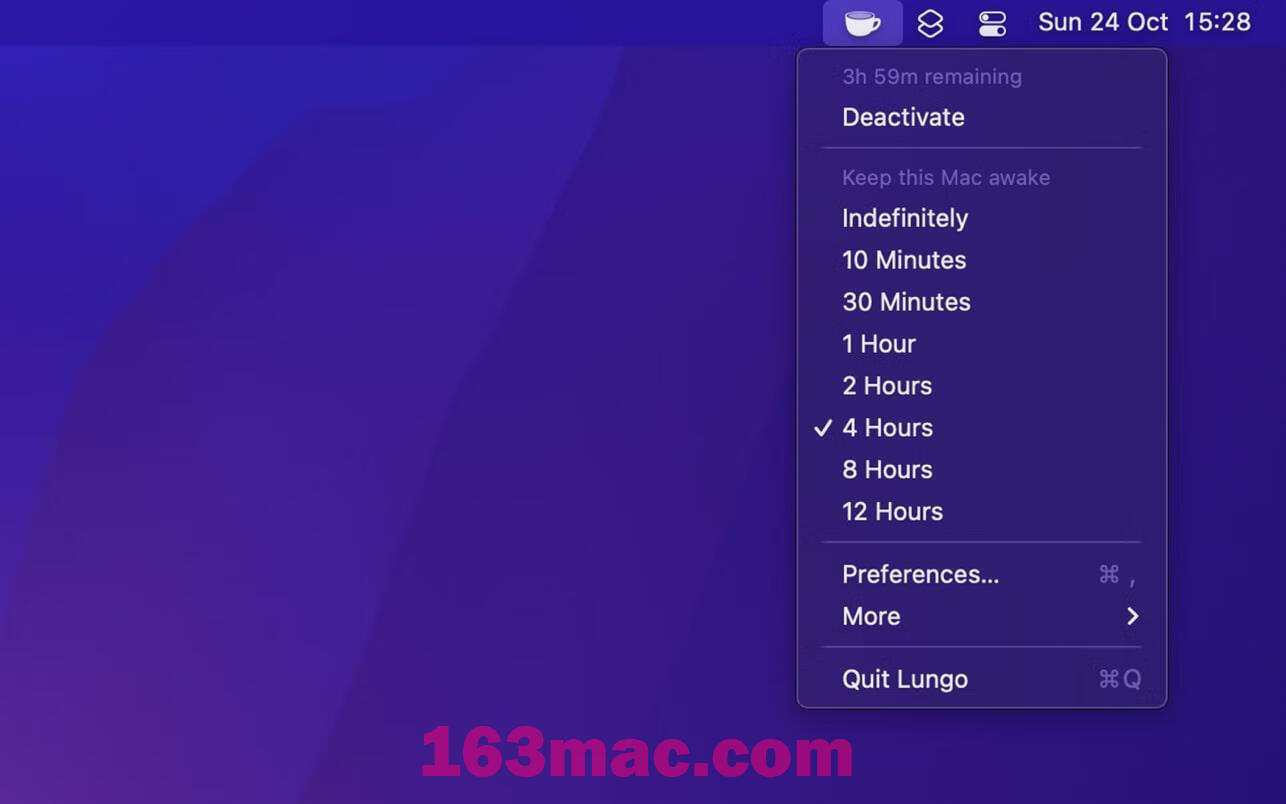 Lungo for Mac v2.4.2激活版 防止休眠软件-2