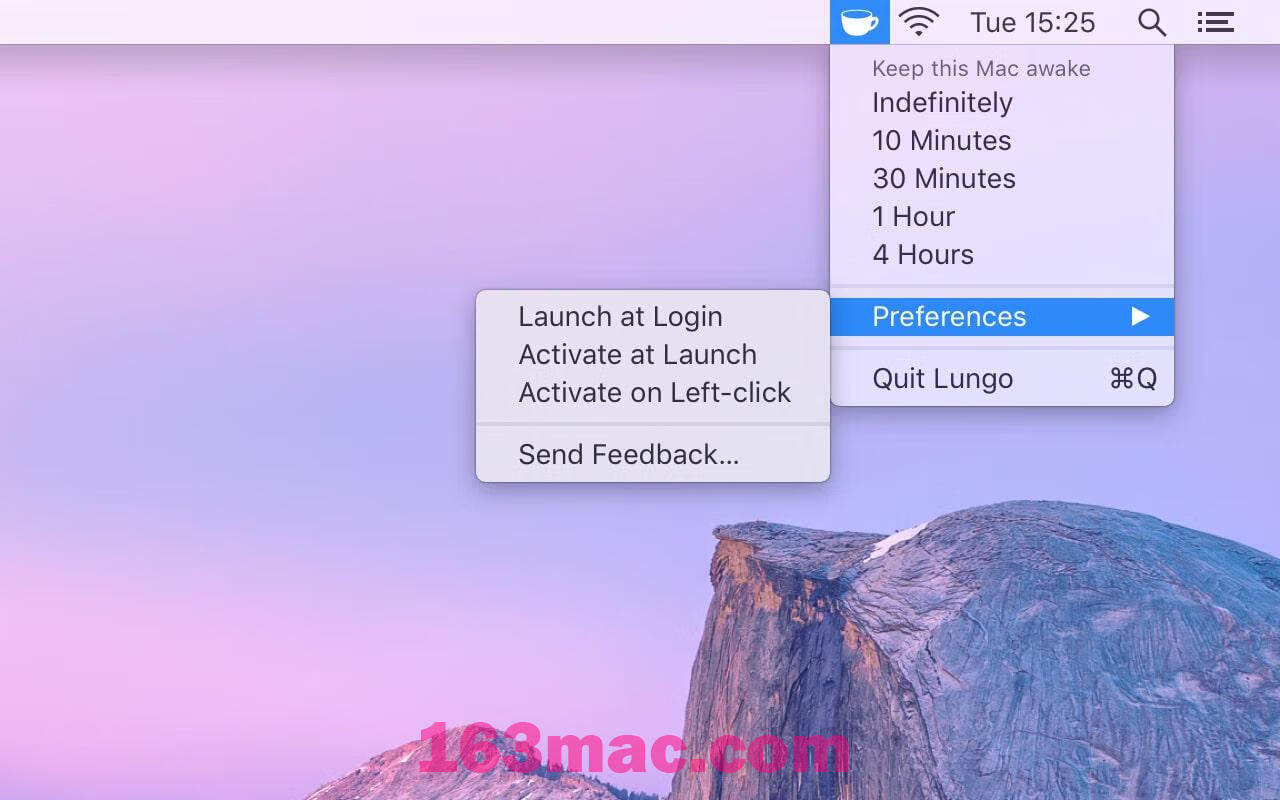 Lungo for Mac v2.4.2激活版 防止休眠软件-4