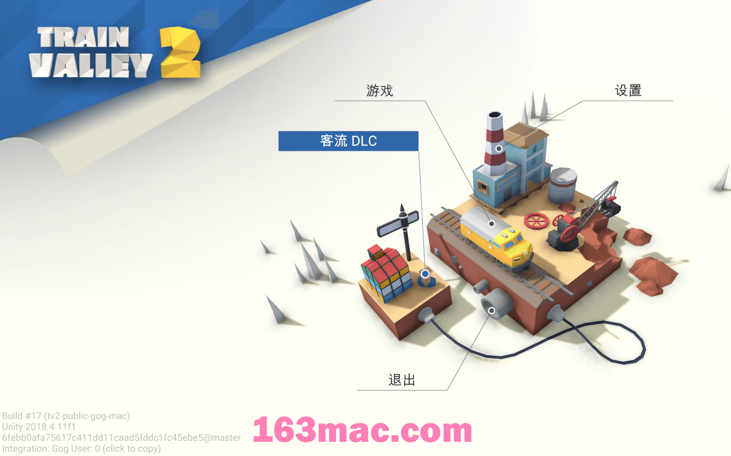 火车山谷2 Train Valley 2 for Mac v2.0.2 中文原生版 附DLC-3