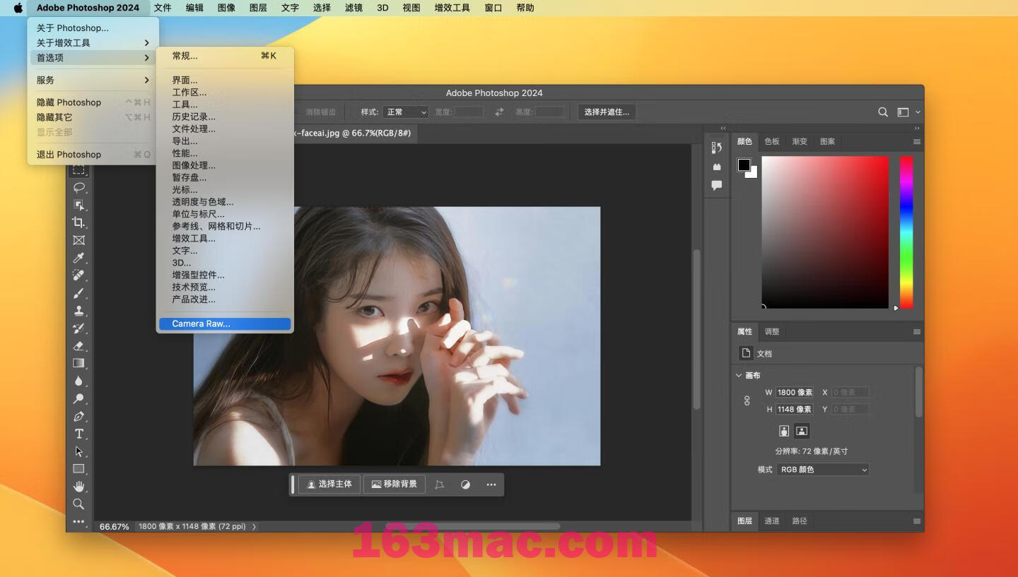 Adobe Camera Raw 16 For Mac v16.0.0.1677 强大的RAW文件编辑工具acr-4