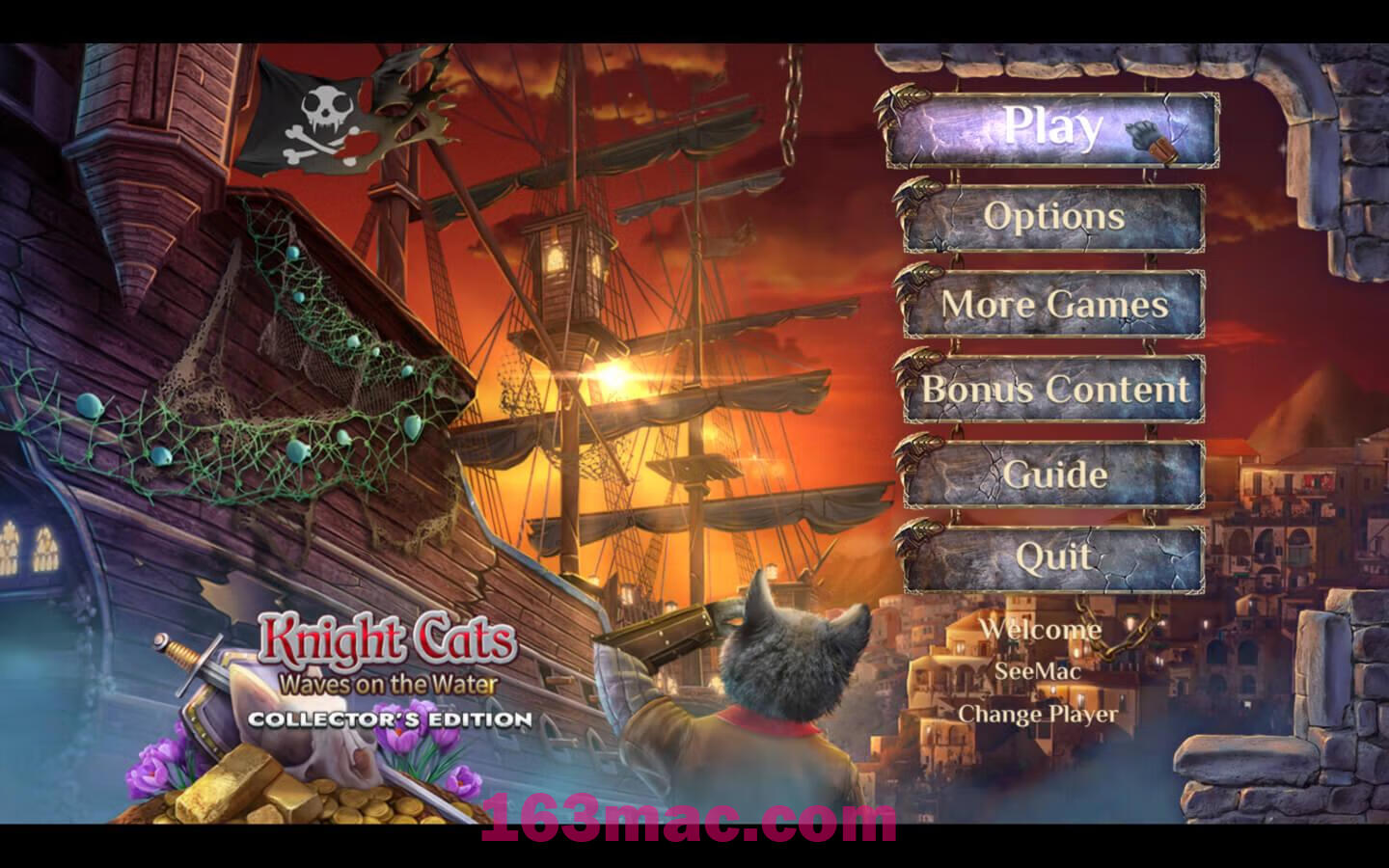 骑士猫2：水中波 Knight Cats: Waves on the Water Collectors Edition for Mac v1.0.0.2 英文原生版-1