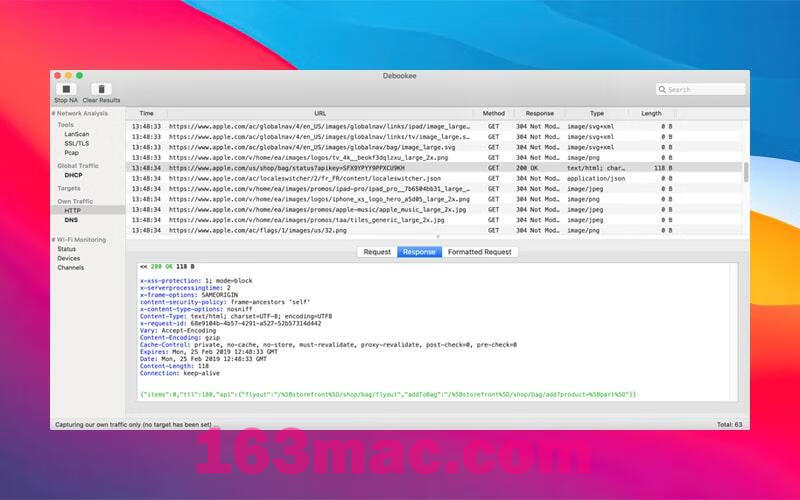 Debookee for Mac v8.1.5激活版 网络数据抓包及分析工具-1