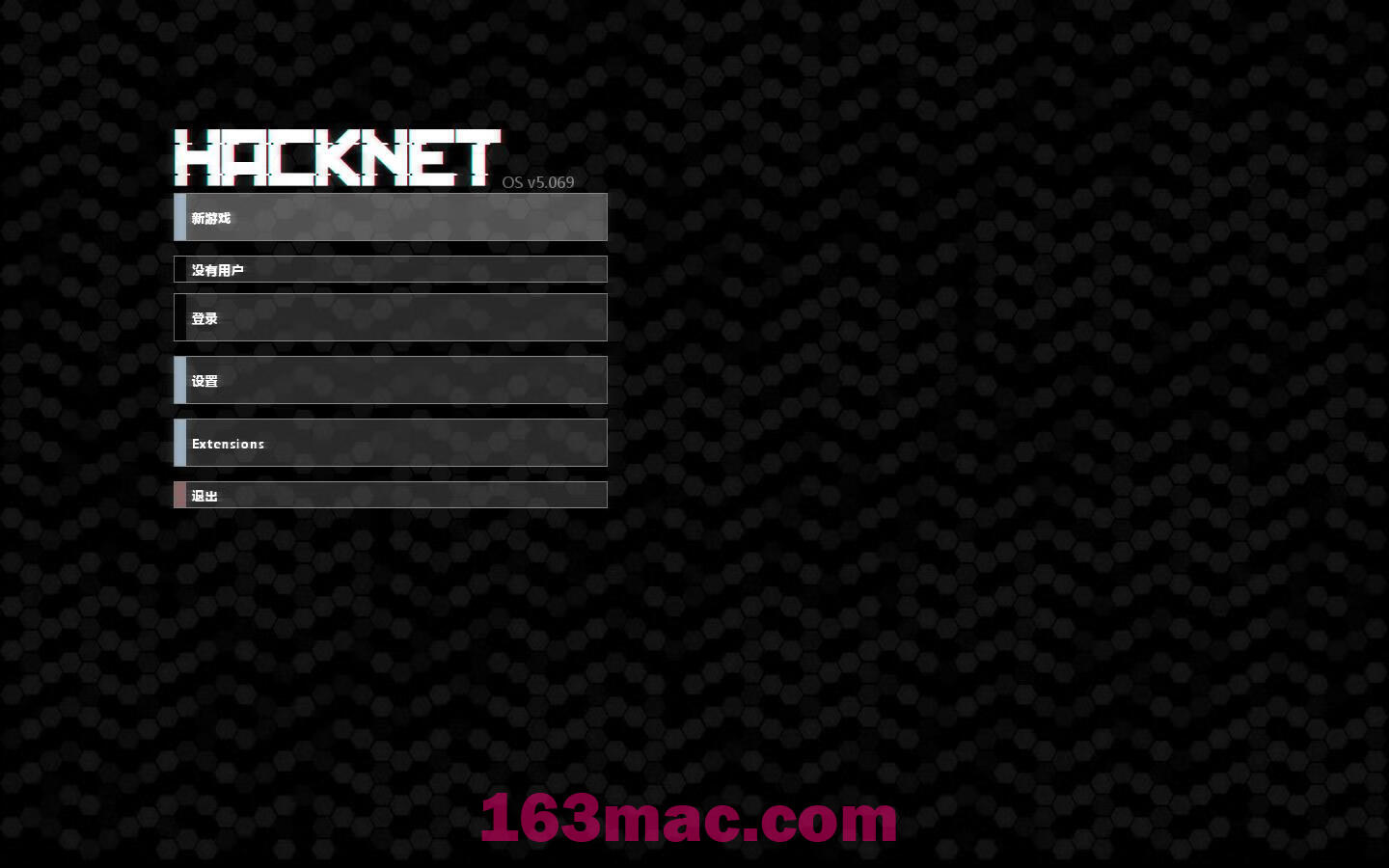 黑客网络 Hacknet for Mac v5.069(26365)中文原生版附DLC-1