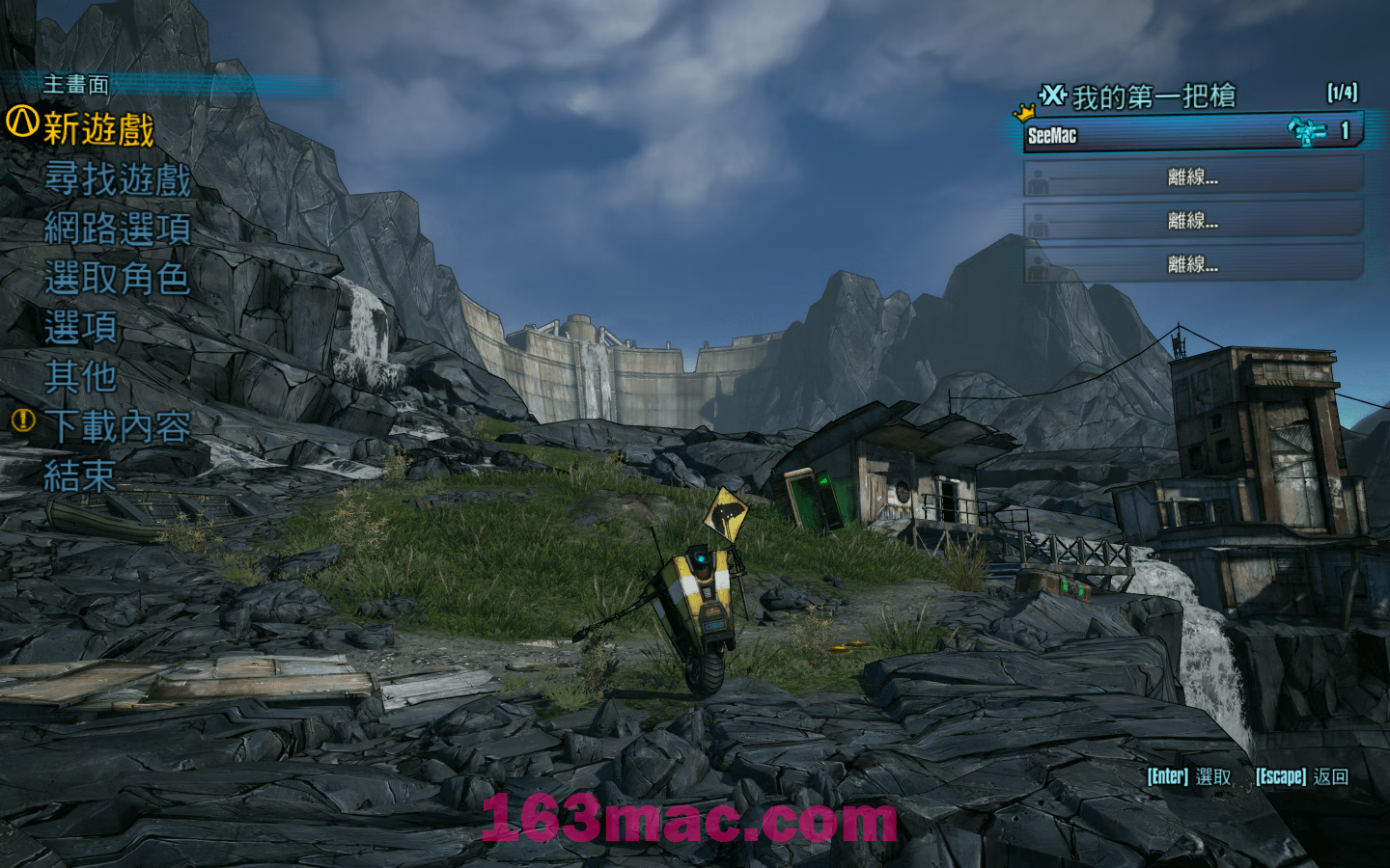 无主之地2 Borderlands 2 for Mac v1.8.5 英文原生版附DLC-1