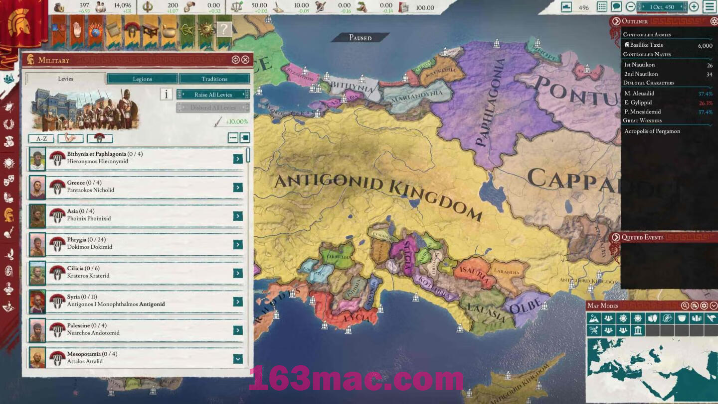 大将军：罗马 Imperator: Rome for Mac v2.0.3 RC2中文原生版附DLC-7