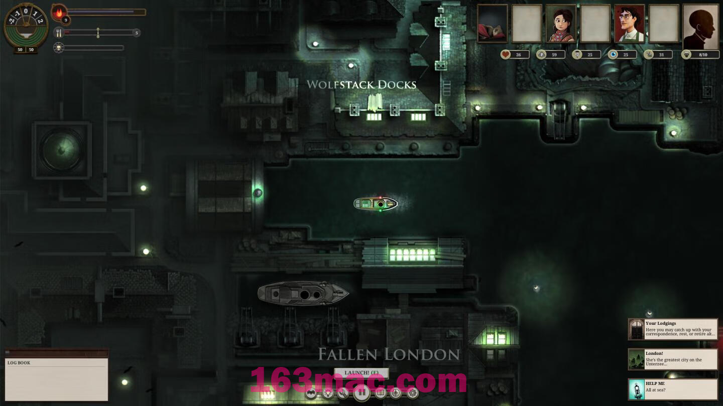 无光之海 SUNLESS SEA for Mac v2.2.11.3212 英文原生版 附DLC Z潜水员-8