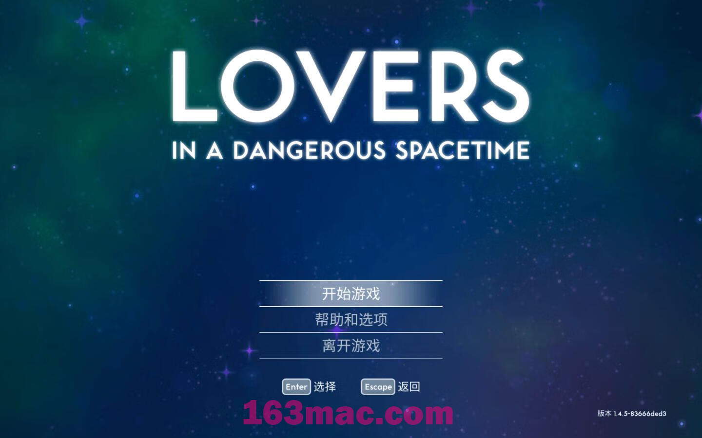 危险时空的恋人 Lovers in a Dangerous Spacetime for Mac v1.4.5.20412 中文原生版-1