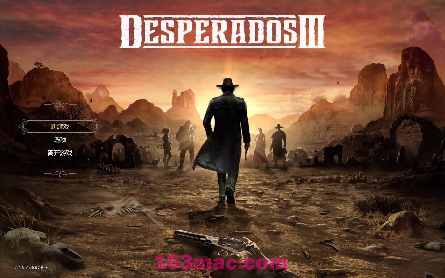 赏金奇兵3 Desperados III for Mac v1.5.7.r36099.F 中文原生版 含全部DLC-2