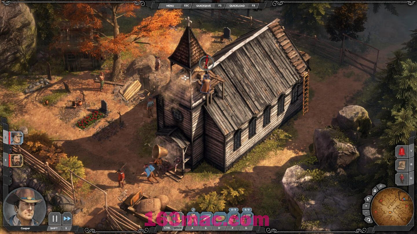 赏金奇兵3 Desperados III for Mac v1.5.7.r36099.F 中文原生版 含全部DLC-8