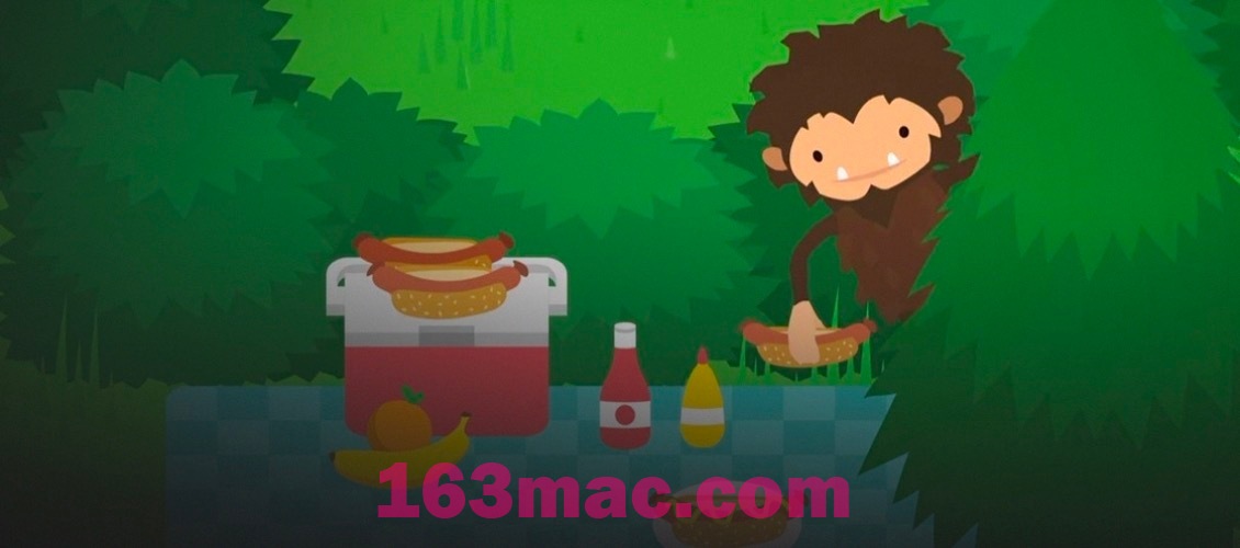 鬼鬼祟祟的大脚怪 Sneaky Sasquatch for Mac v1.9.7 中文原生版-1