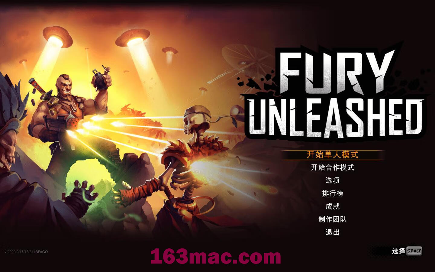 恶棍英雄 Fury Unleashed for Mac v1.9.1.0 中文原生版-1