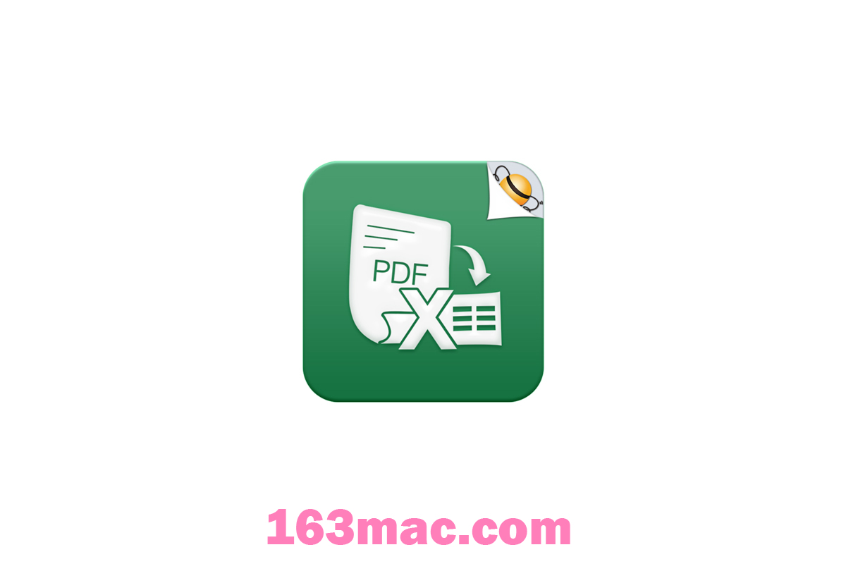 Flyingbee PDF to Excel for Mac v5.3.3 PDF转换为Excel工具 激活版