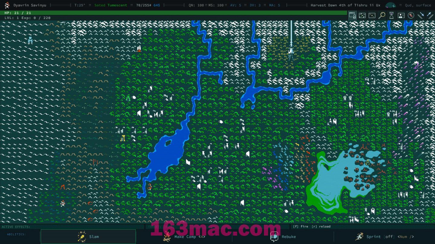 卡德洞窟 Caves of Qud for Mac v2.0.206.48 英文原生版-3