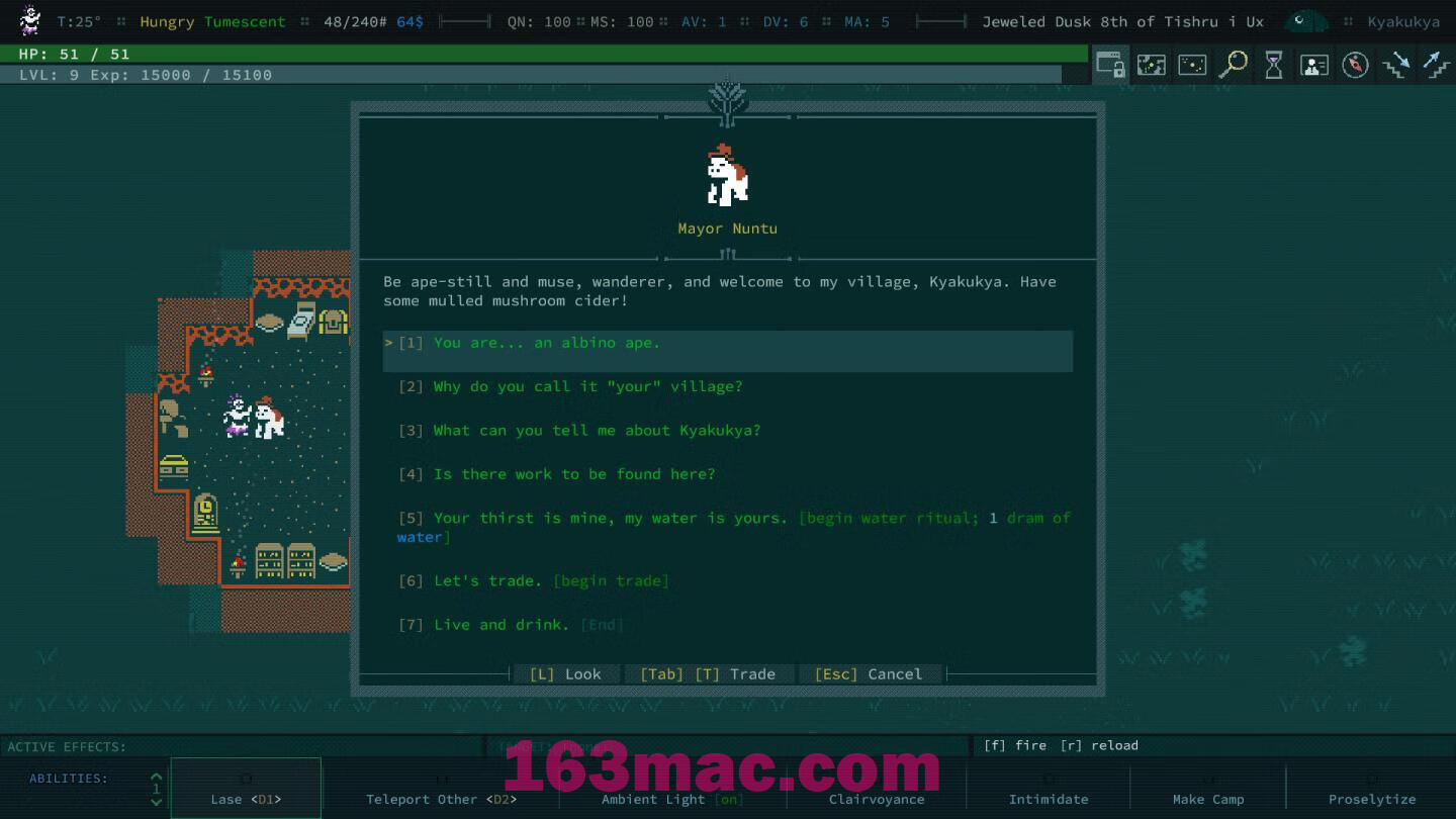 卡德洞窟 Caves of Qud for Mac v2.0.206.48 英文原生版-11