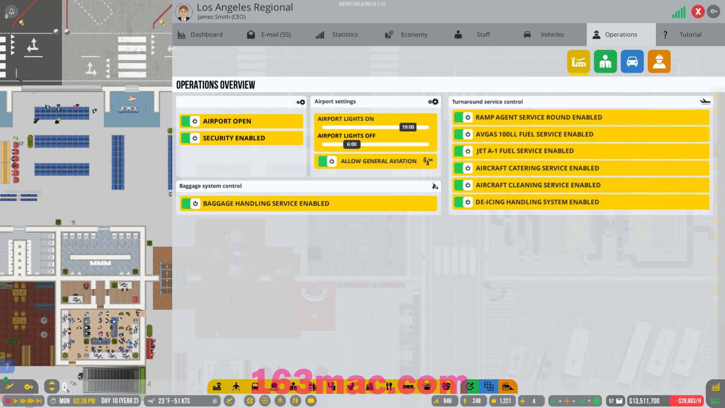 机场CEO Airport CEO for Mac v1.1.1 中文原生版 附DLC-17