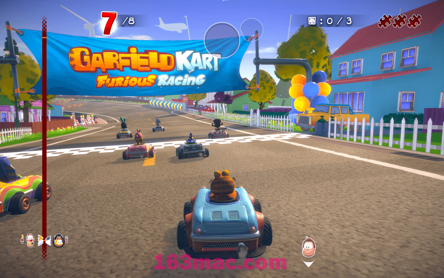 加菲猫卡丁车：激情竞速 Garfield Kart – Furious Racing for Mac v23.03.2021 中文原生版-3