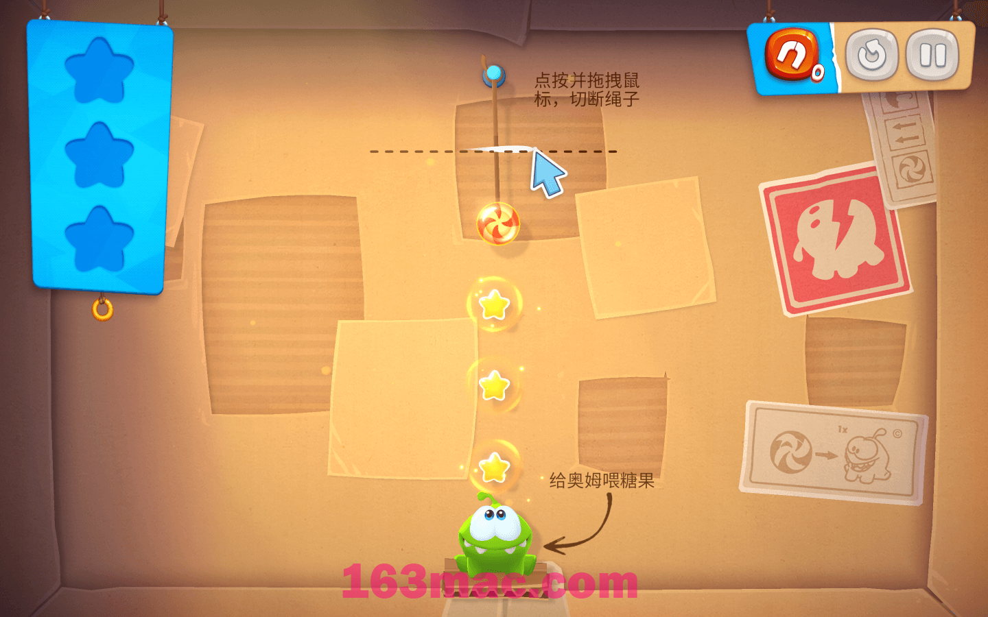 割绳子重制版 Cut the Rope Remastered for Mac v2.7.0 中文原生版-4