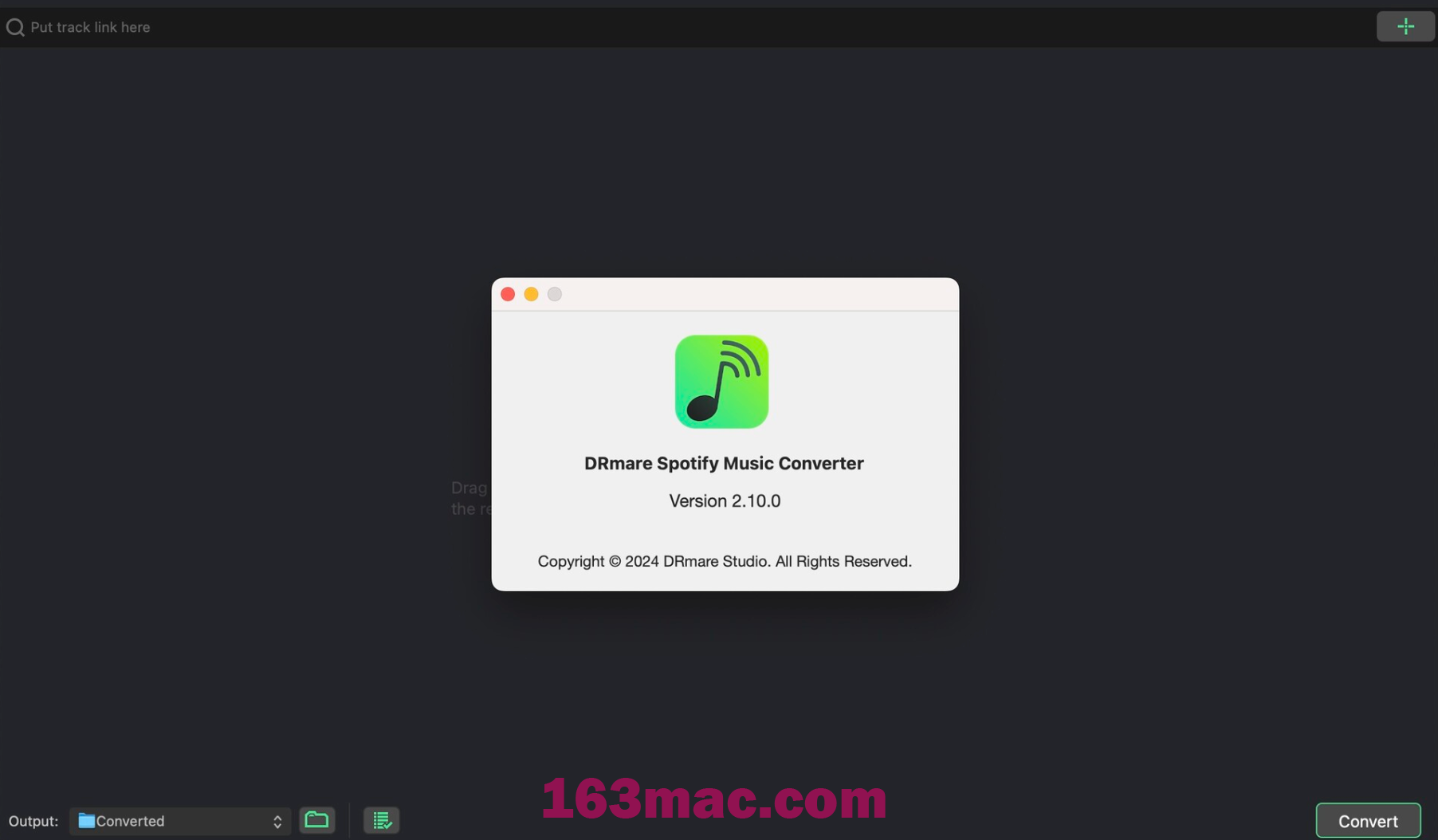 DRmare Music Converter for Spotify for Mac v2.10.0 Spotify音乐转换软件 激活版-1