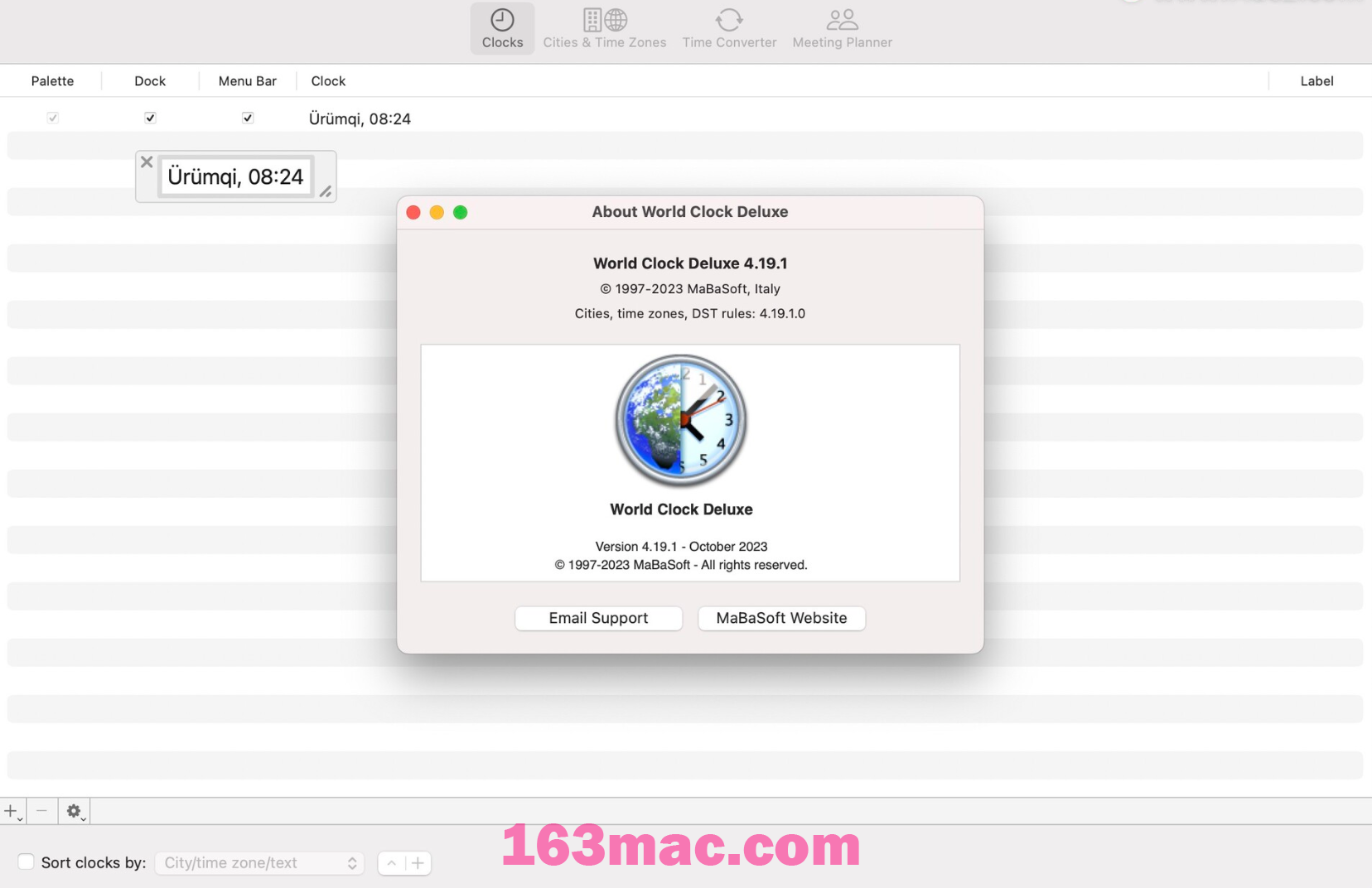 World Clock Deluxe for Mac v4.19.1.0 世界时钟豪华版 直装版-1