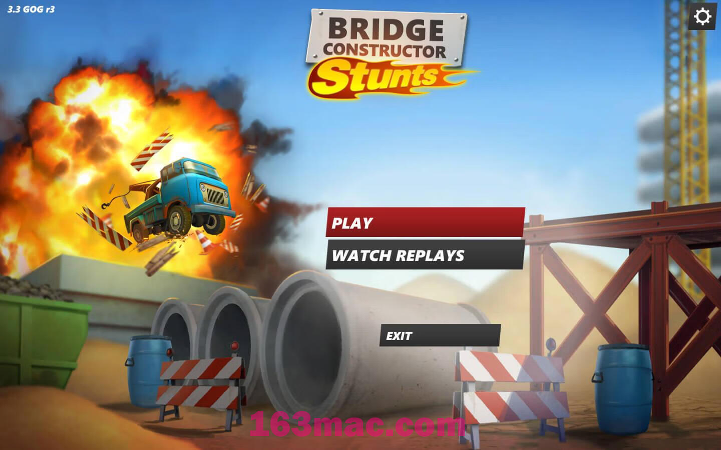 桥梁建造师特技 Bridge Constructor Stunts for Mac v1.1 (43524)(3.3 GOG r3) 英文原生版-1