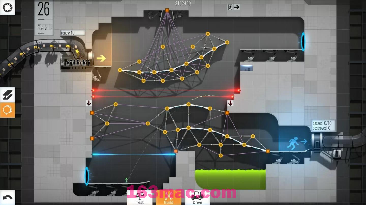 桥梁建造师传送门 Bridge Constructor Portal for Mac v1.4.40233 中文原生版附DLC-8