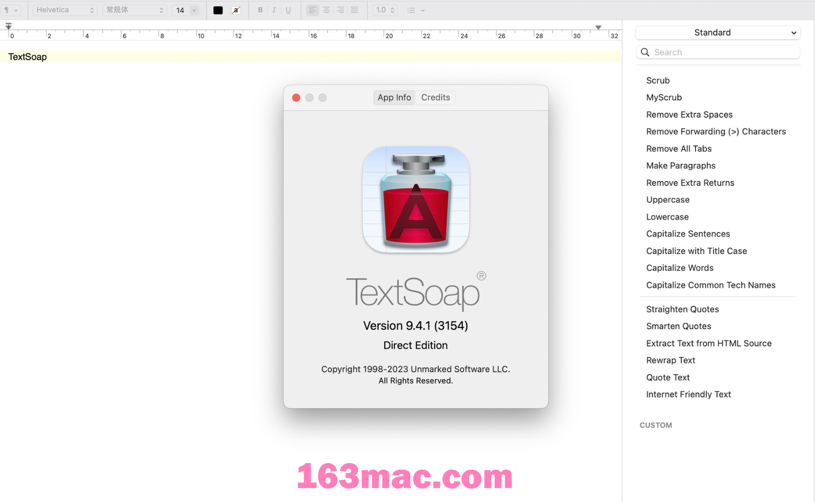 TextSoap for Mac v9.4.1 文本格式清理工具 免激活版-1