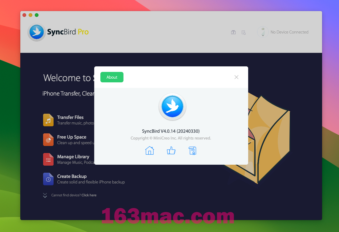 SyncBird Pro for Mac v4.0.14 iPhone文件同步管理工具 激活版-1