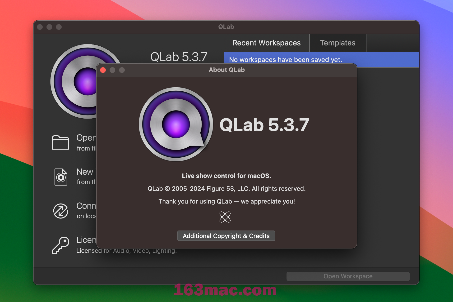 QLab Pro for Mac v5.3.7 激活版 音频编辑处理工具-1