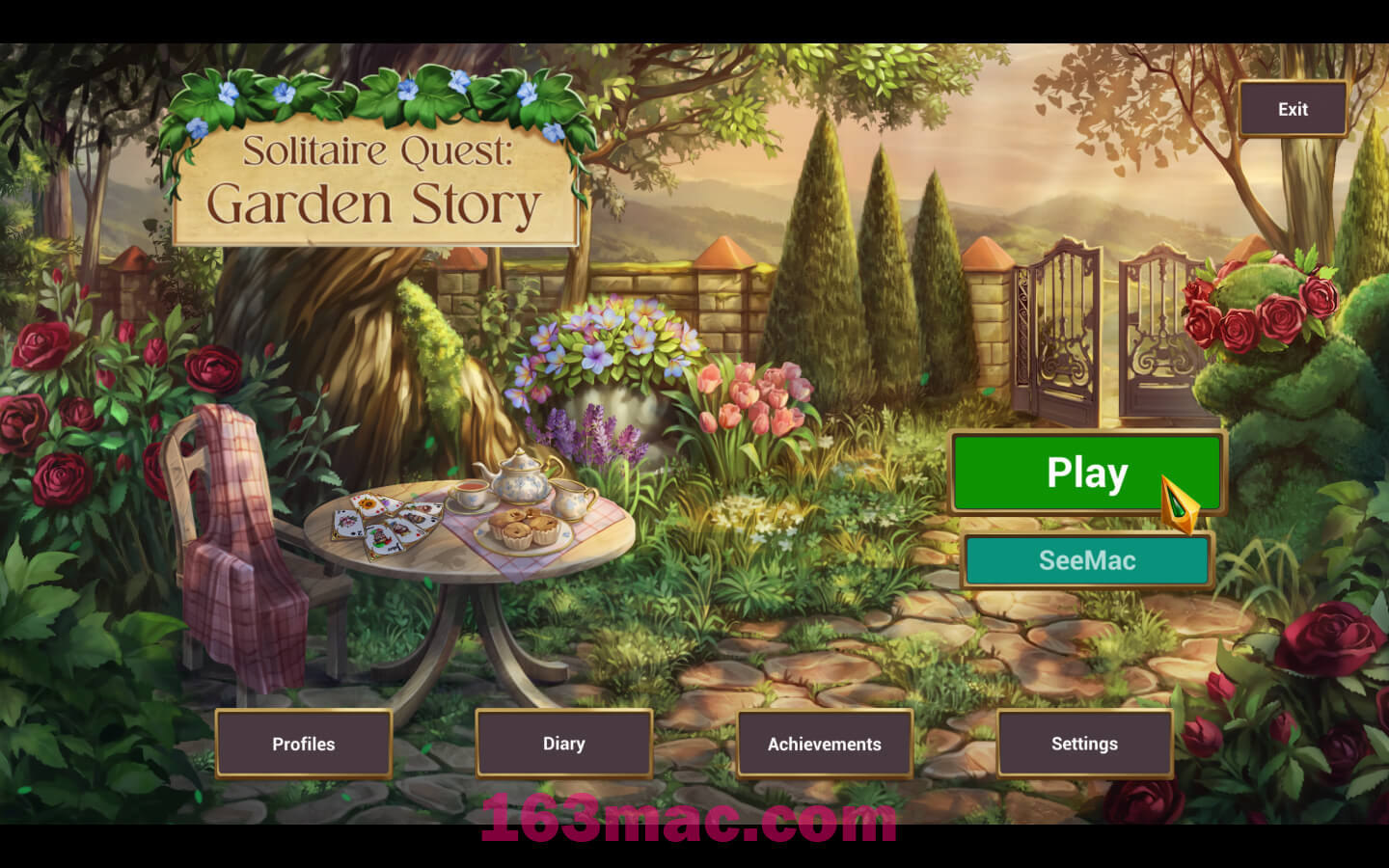 纸牌游戏：花园故事 Solitaire Quest: Garden Story for Mac v1.1 英文原生版-2