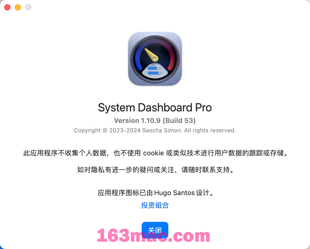 System Dashboard Pro for Mac v1.10.9 系统仪表板 激活版-1