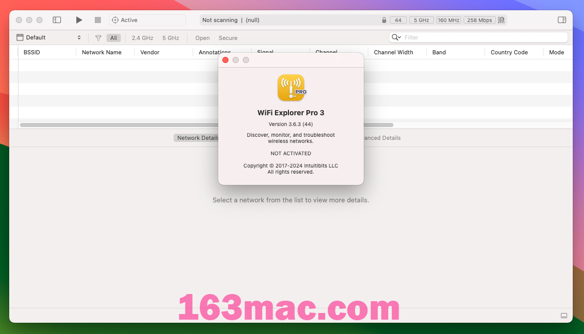 WiFi Explorer Pro for Mac v3.6.3 WiFi无线网络管理工具 激活版-1