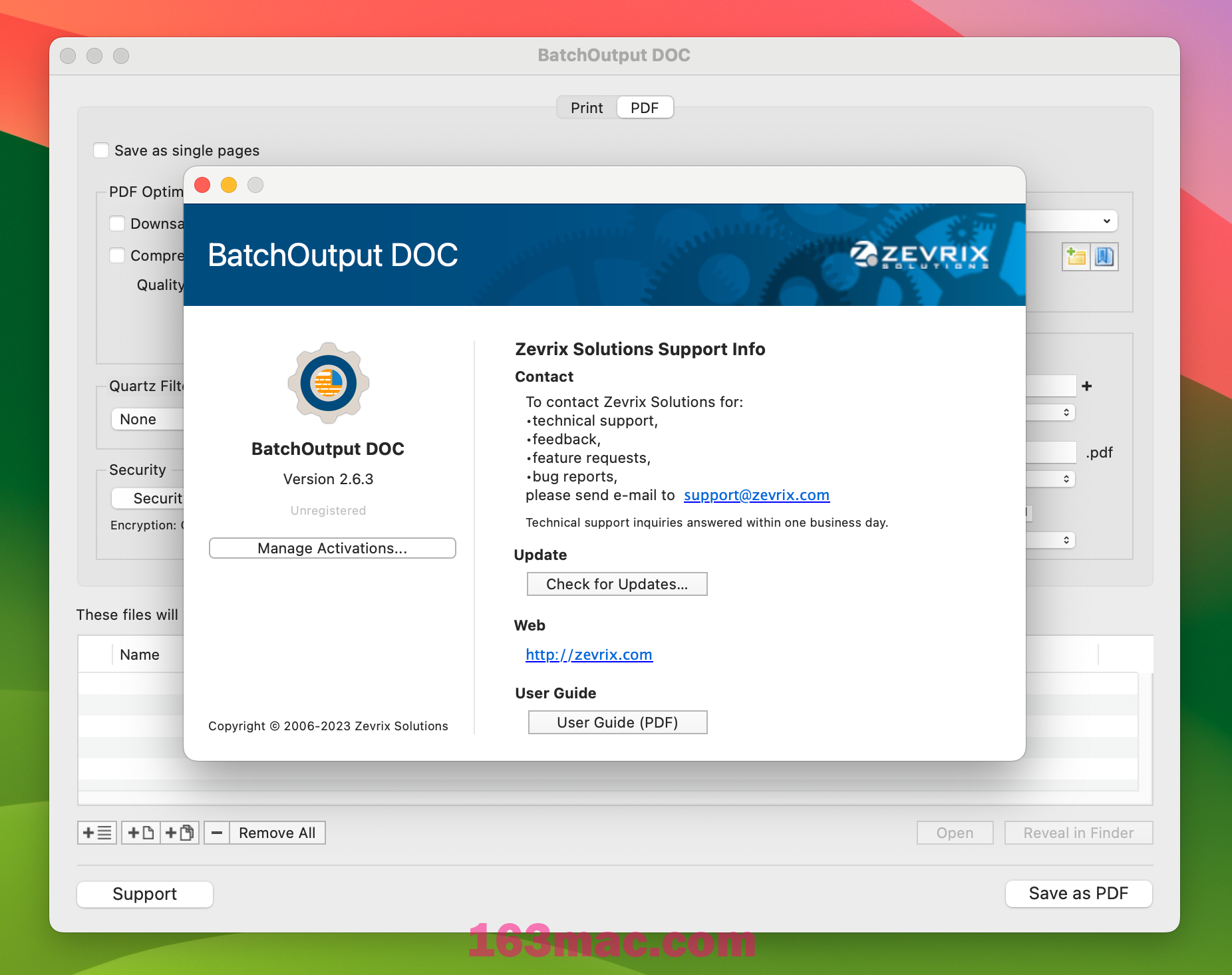 BatchOutput DOC for Mac v2.6.3 文档转换工具 激活版-1