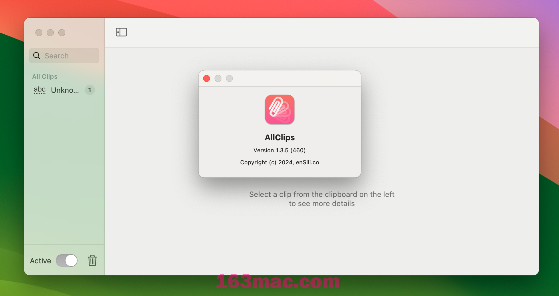 AllClips for Mac v1.3.5 剪贴板管理程序 激活版-1