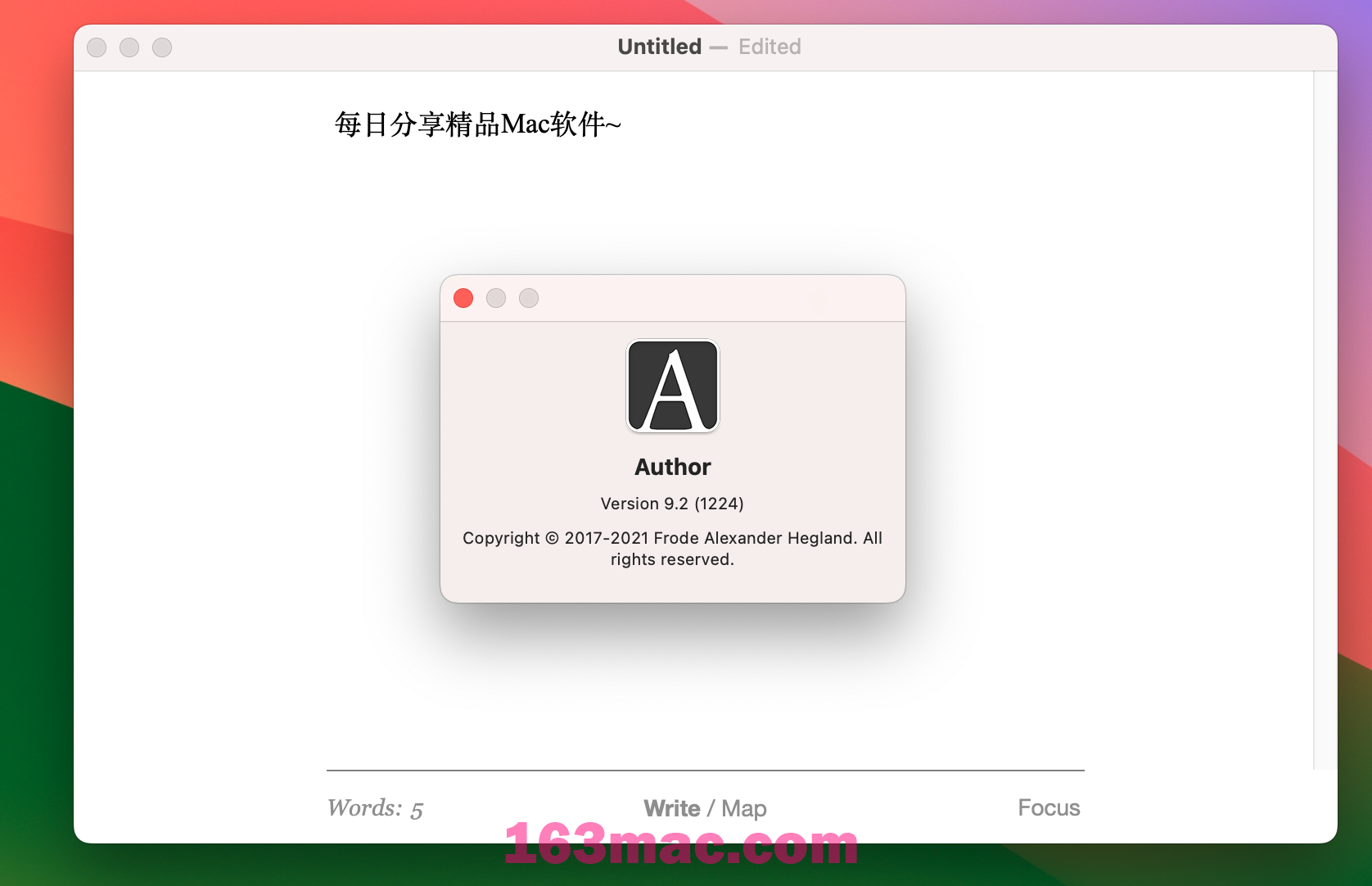 Author for Mac Markdown v9.2 文本编辑器 激活版-1