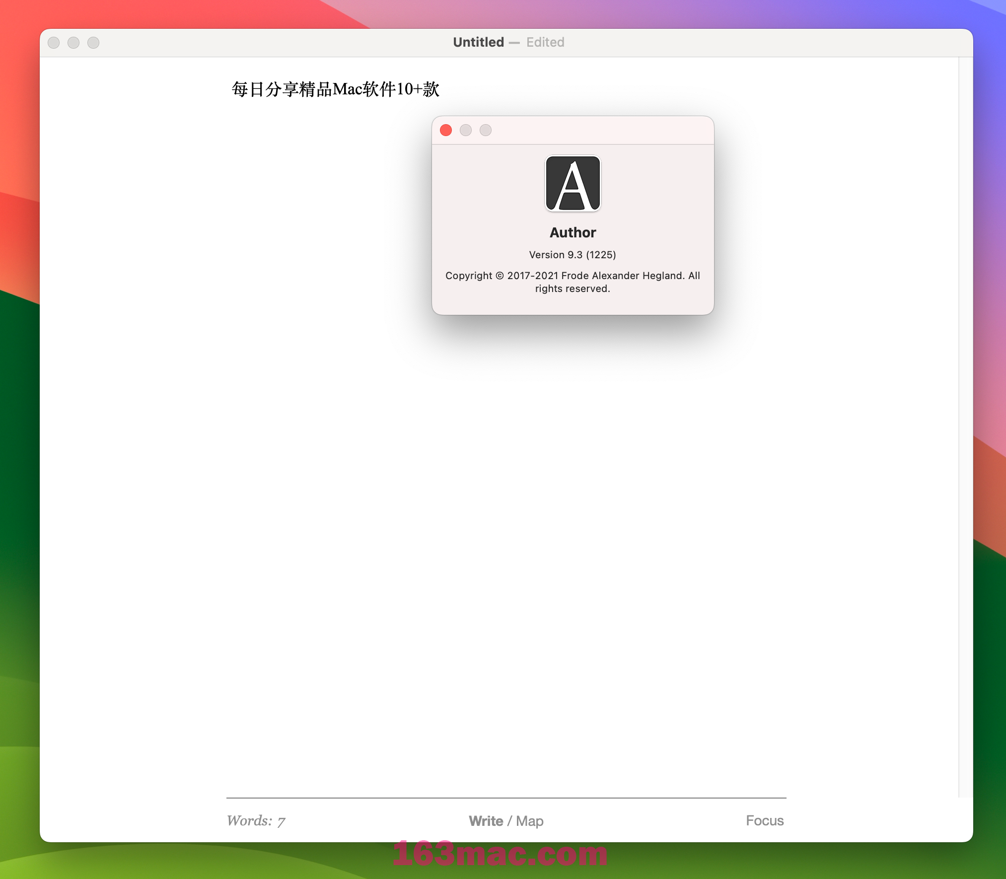 Author for Mac Markdown v9.3 文本编辑器 激活版-1