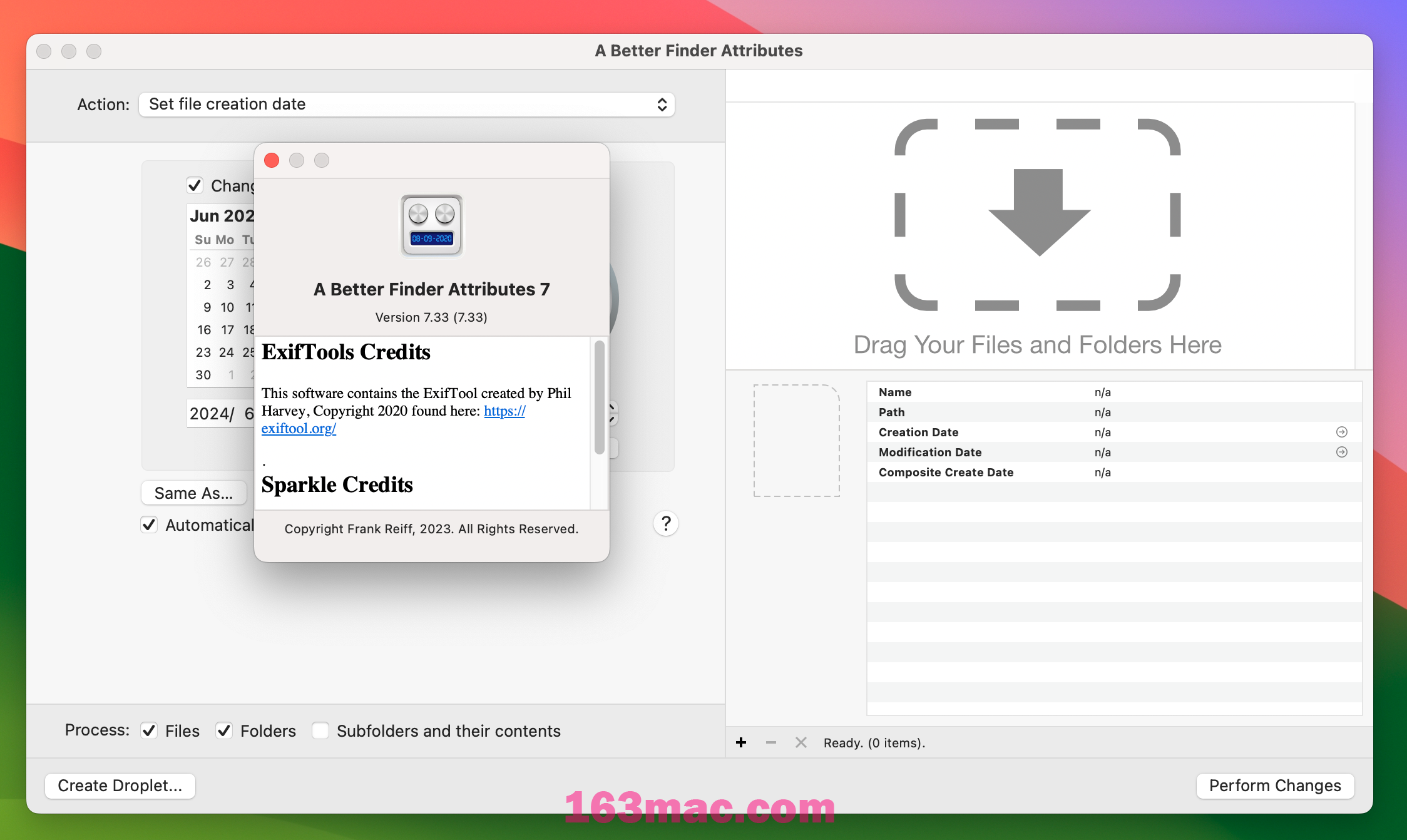 A Better Finder Attributes for Mac v7.33 文件批量修改工具 时间戳/属性/扩展名-1