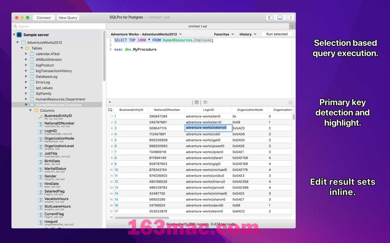 SQLPro for Postgres