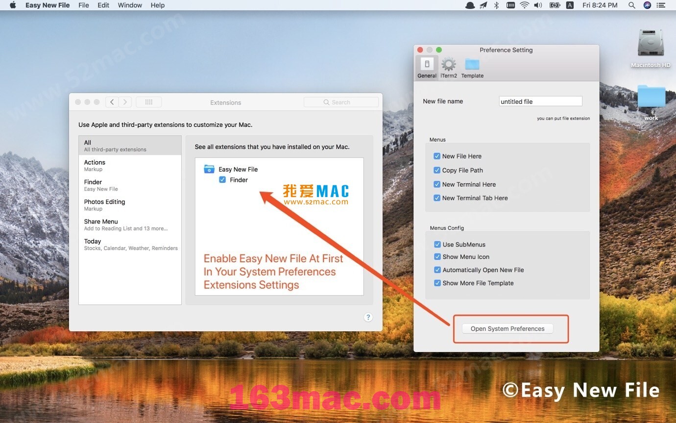 Easy New File for mac