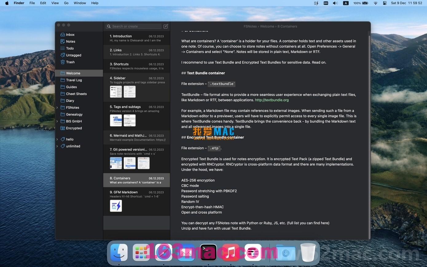 FSNotes for mac