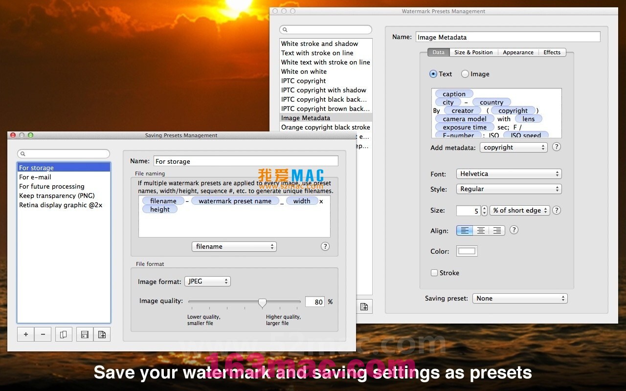 Watermark Sense for mac