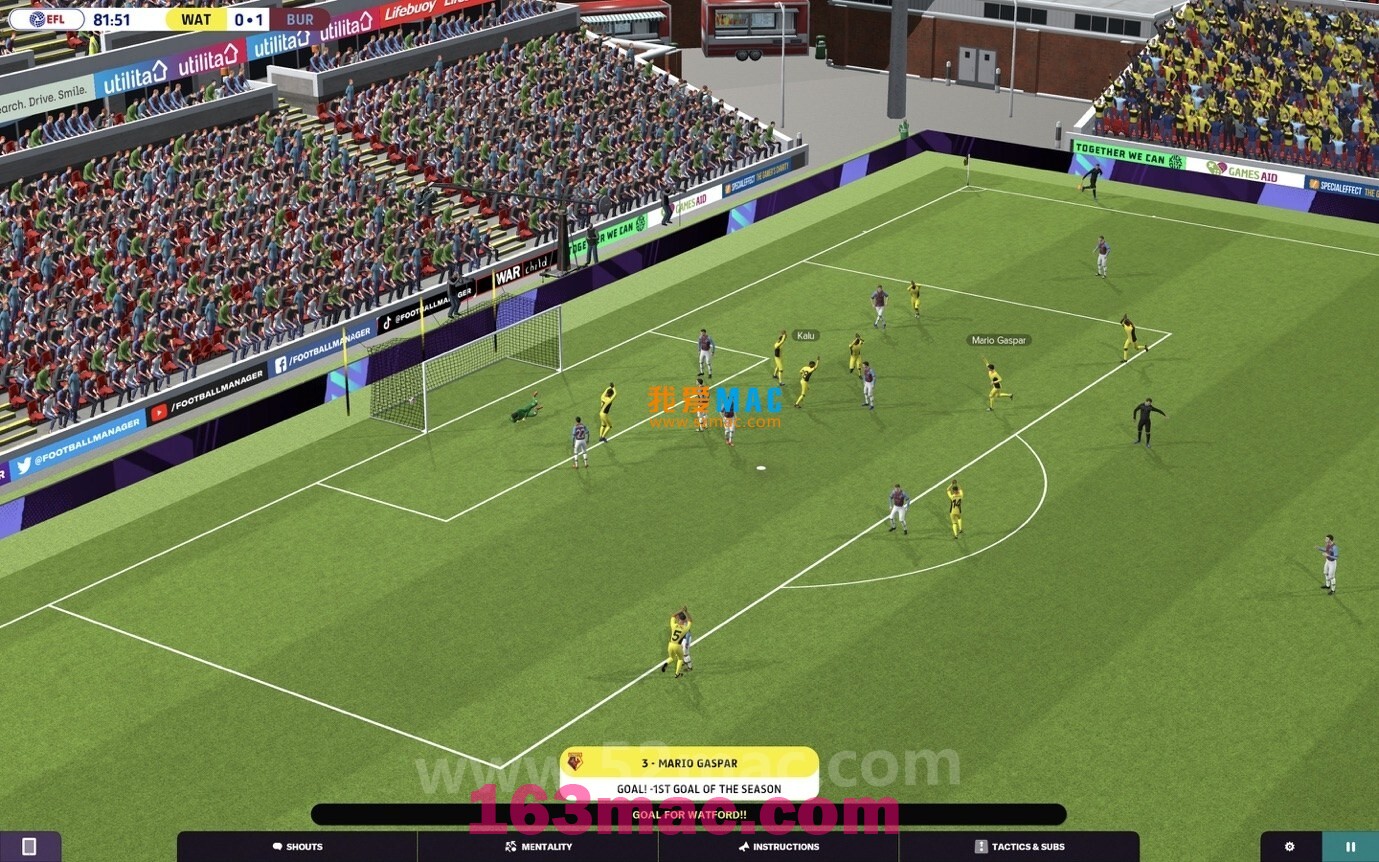 Football Manager 2023 Touch for mac