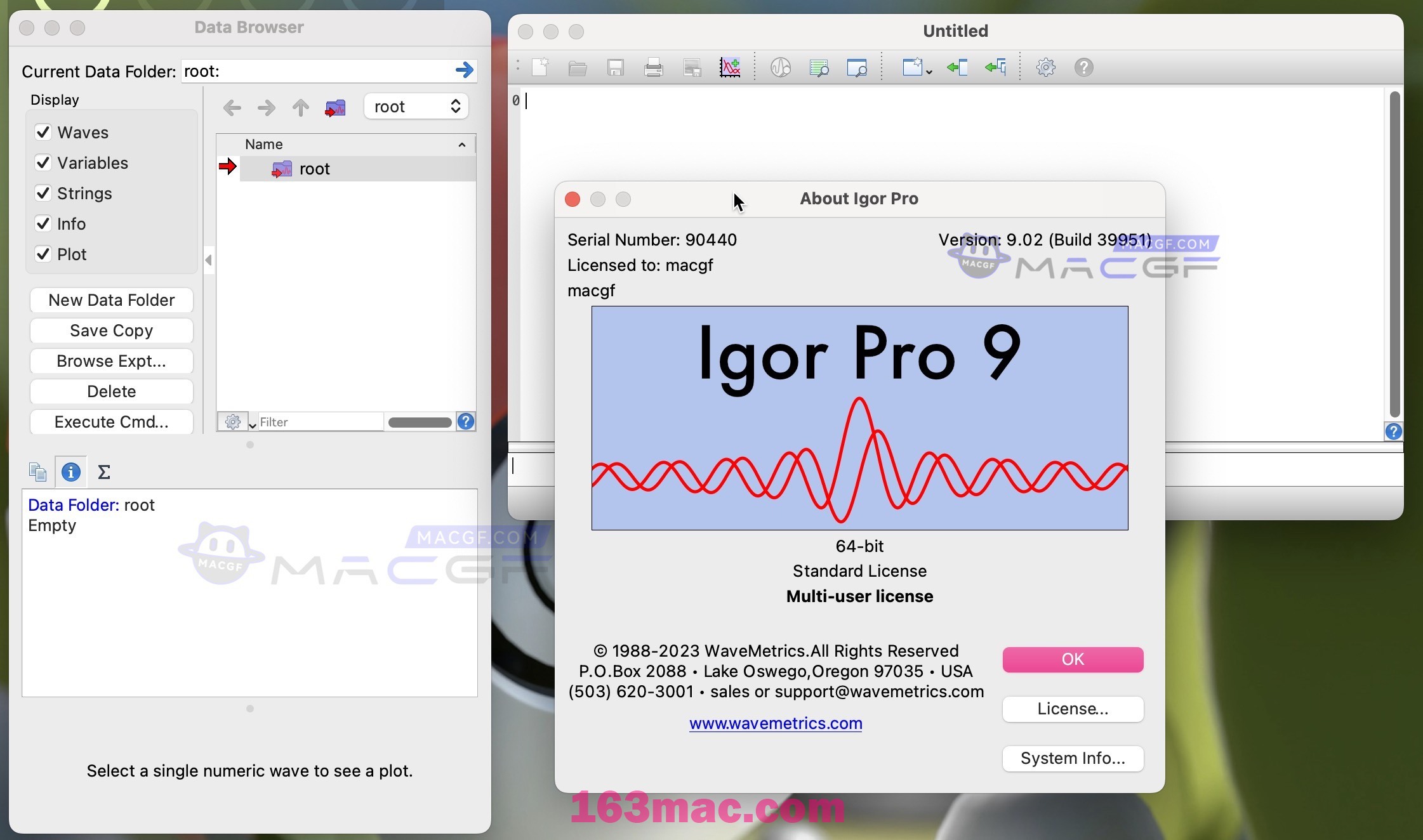 图片[3] - 「科学计算和工程数据分析软件」WaveMetrics Igor Pro 9 v9.02 激活版 - macGF