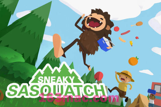 「鬼鬼祟祟的大脚怪」Sneaky Sasquatch v1.9.10 中文原生版 - macGF